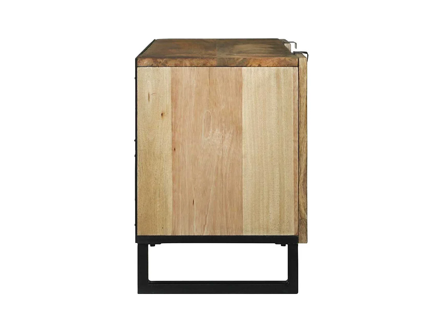 Meuble TV Marron 105 x 33 x 46 cm bois de manguier massif