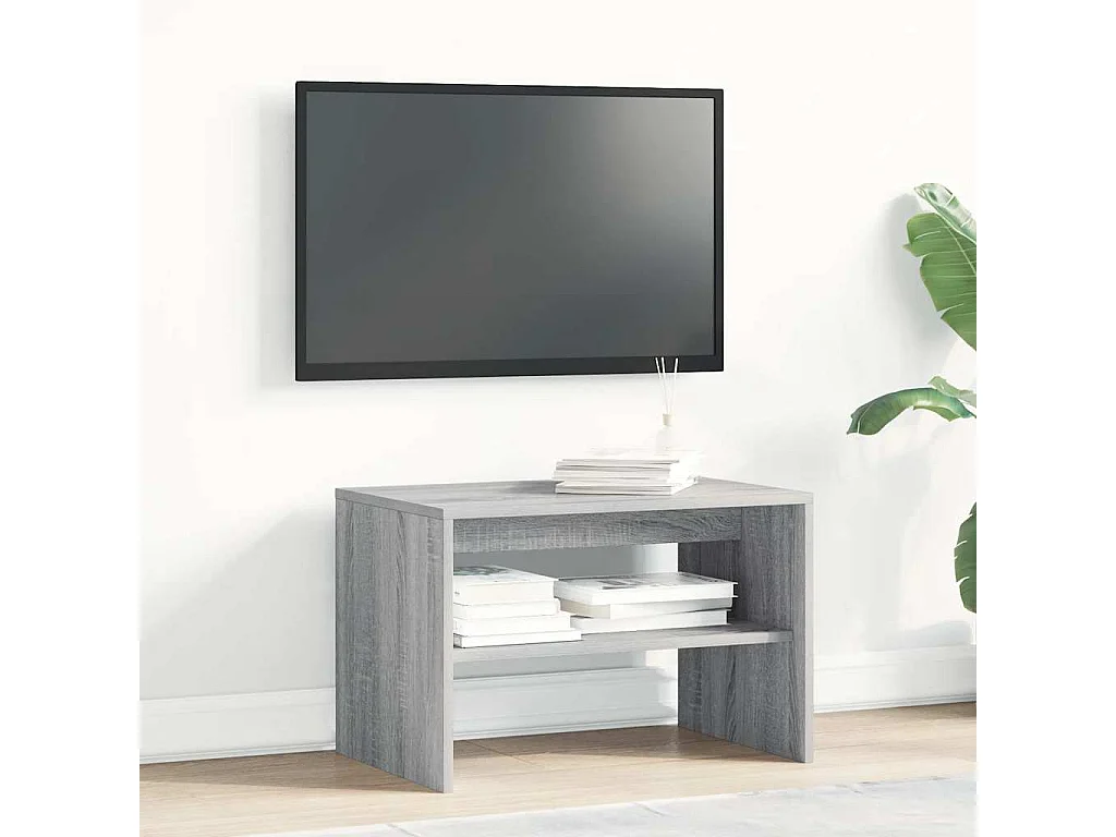 Meuble TV sonoma gris 60x40x40 cm bois d'ingénierie