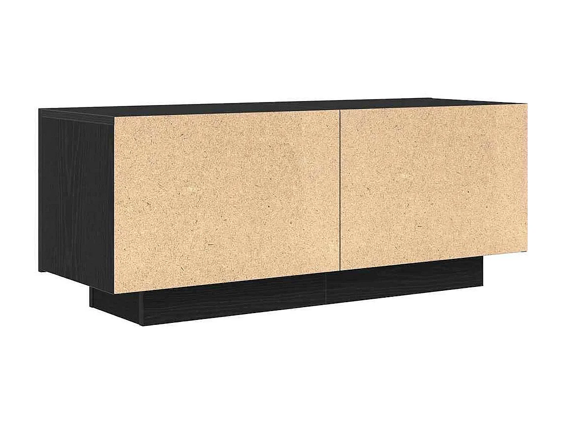 Gabinete para TV Preto 100 x 35 x 40 cm Madeira processada