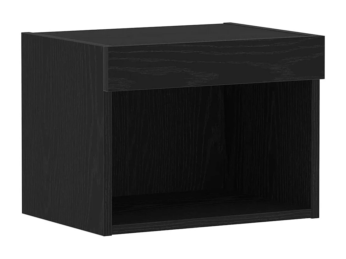 Meuble TV Chêne noir 40 x 30 x 30 cm Bois d'ingénierie