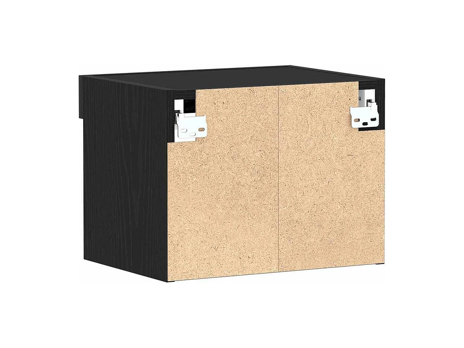 Meuble TV Chêne noir 40 x 30 x 30 cm Bois d'ingénierie