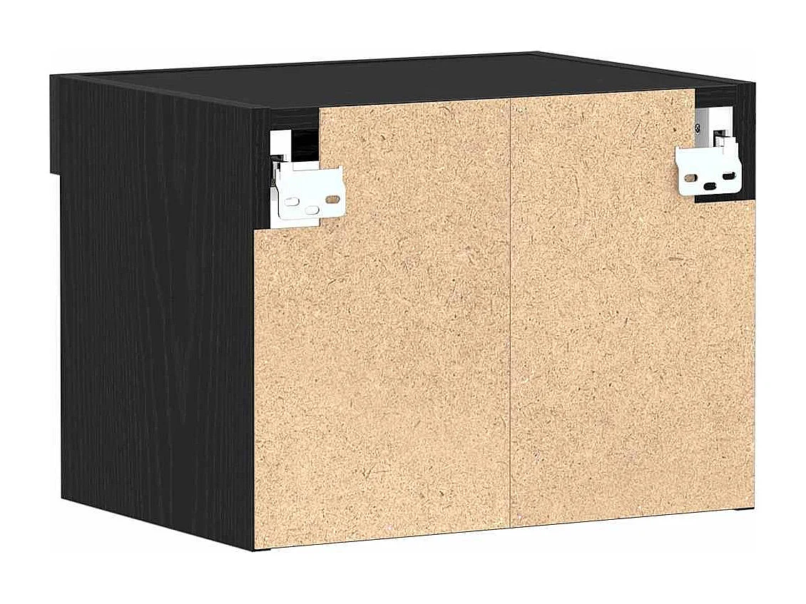 Meuble TV Chêne noir 40 x 30 x 30 cm Bois d'ingénierie