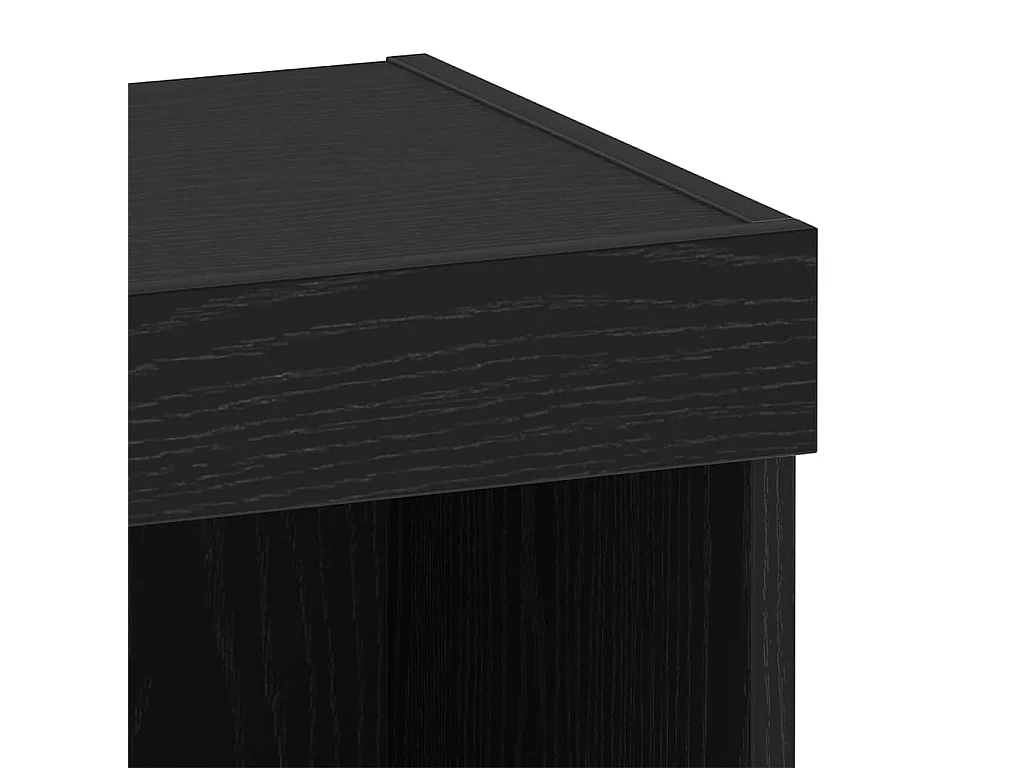 Meuble TV Chêne noir 40 x 30 x 30 cm Bois d'ingénierie