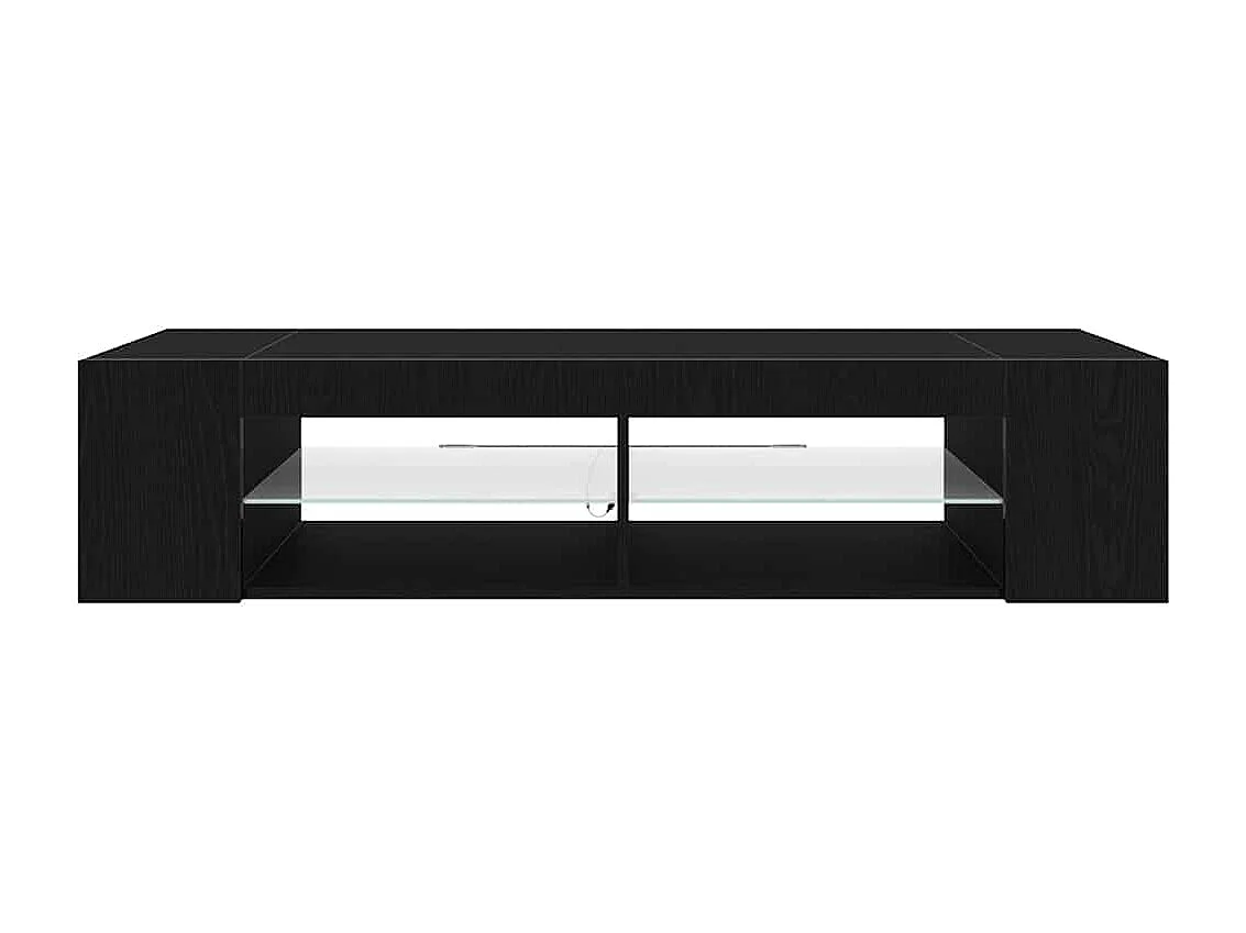 Gabinete para TV Preto 135 x 39 x 30 cm Madeira processada