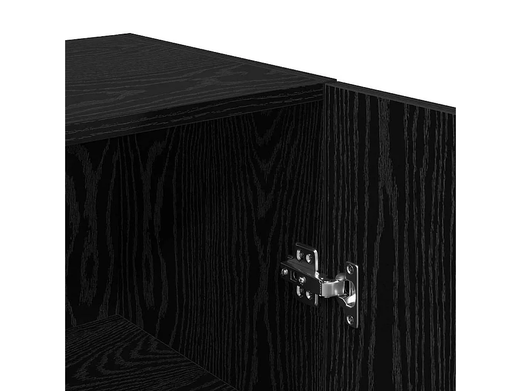 Set de Meubles TV 4 pièces Chêne noir 30.5 x 30 x 60 cm