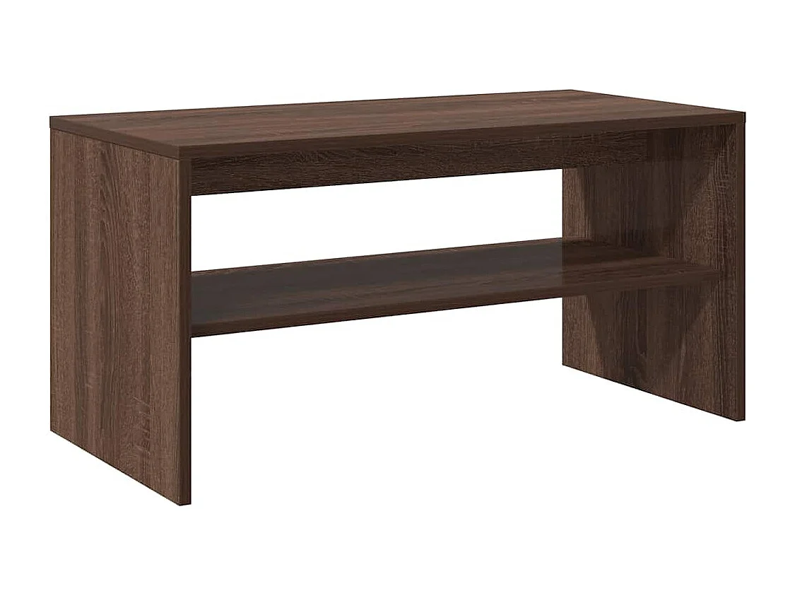 Meuble TV chêne marron 80x40x40 cm bois d'ingénierie