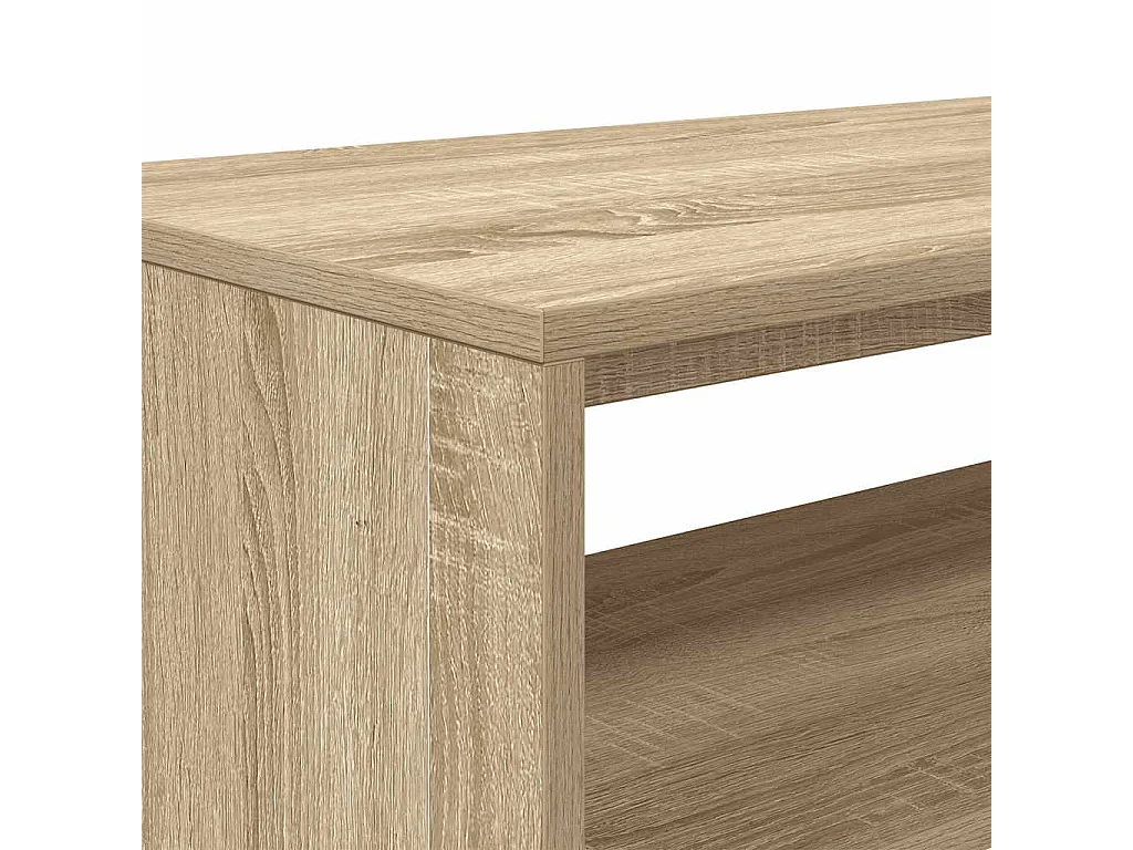 Meuble TV Chêne sonoma 80 x 40 x 40 cm Aggloméré