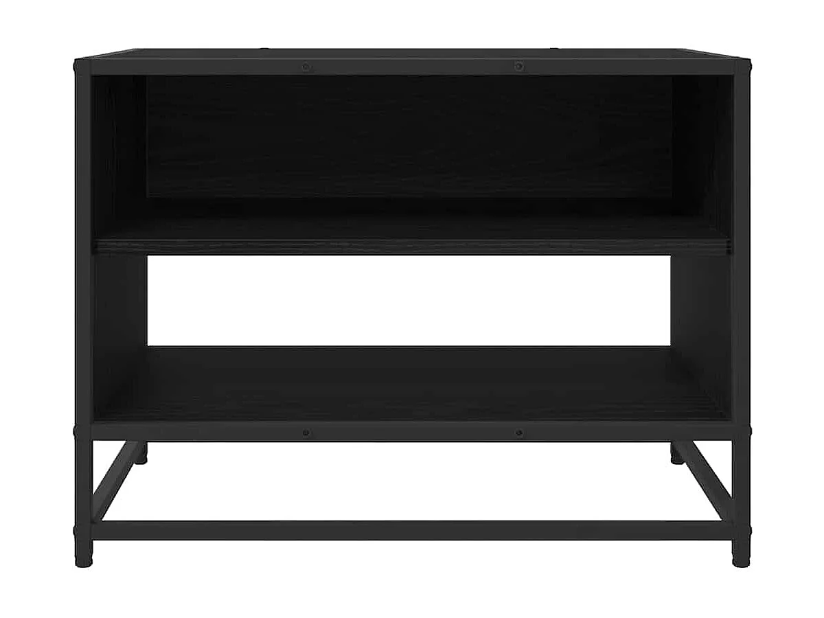 Meuble TV Chêne noir 61 x 40 x 46 cm Bois d'ingénierie