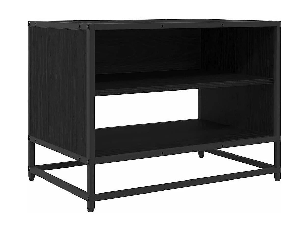 Meuble TV Chêne noir 61 x 40 x 46 cm Bois d'ingénierie