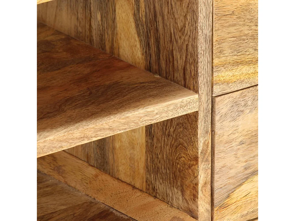 Meuble TV 97 x 35 x 47 cm Bois de manguier massif