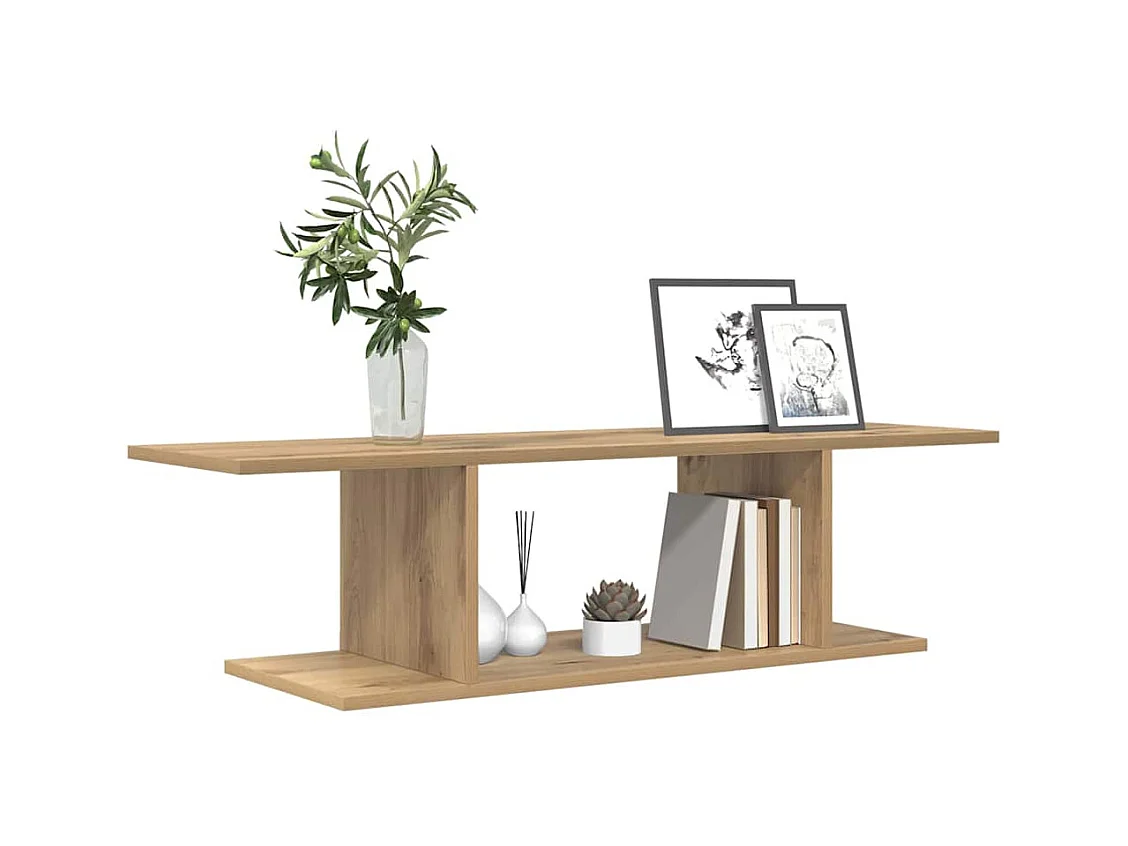 Meuble TV Marron 103 x 30 x 26,5 cm Bois d'ingénierie