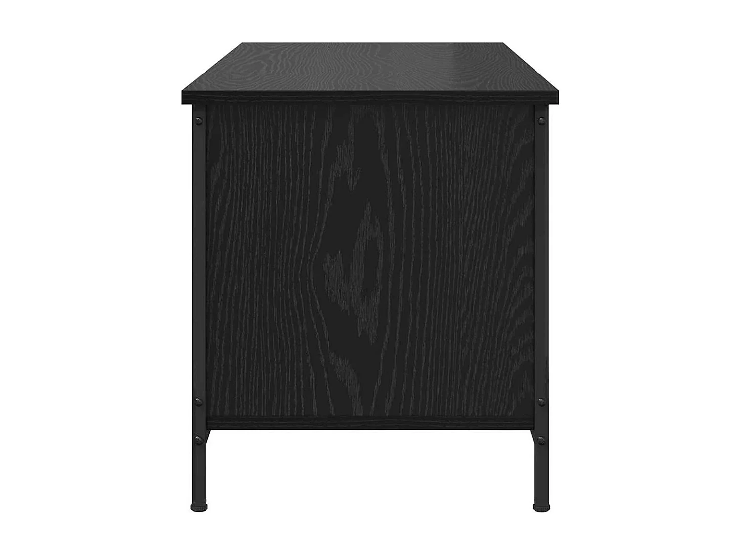 Meuble TV Chêne noir 100 x 40 x 45 cm Bois d'ingénierie