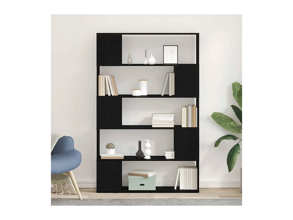 Meuble TV Noir 100 x 24 x 155 cm