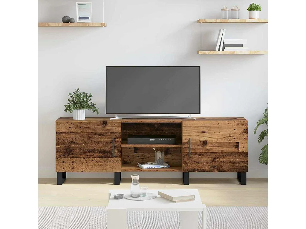 Meuble TV 150 x 30 x 50 cm Bois d'ingénierie