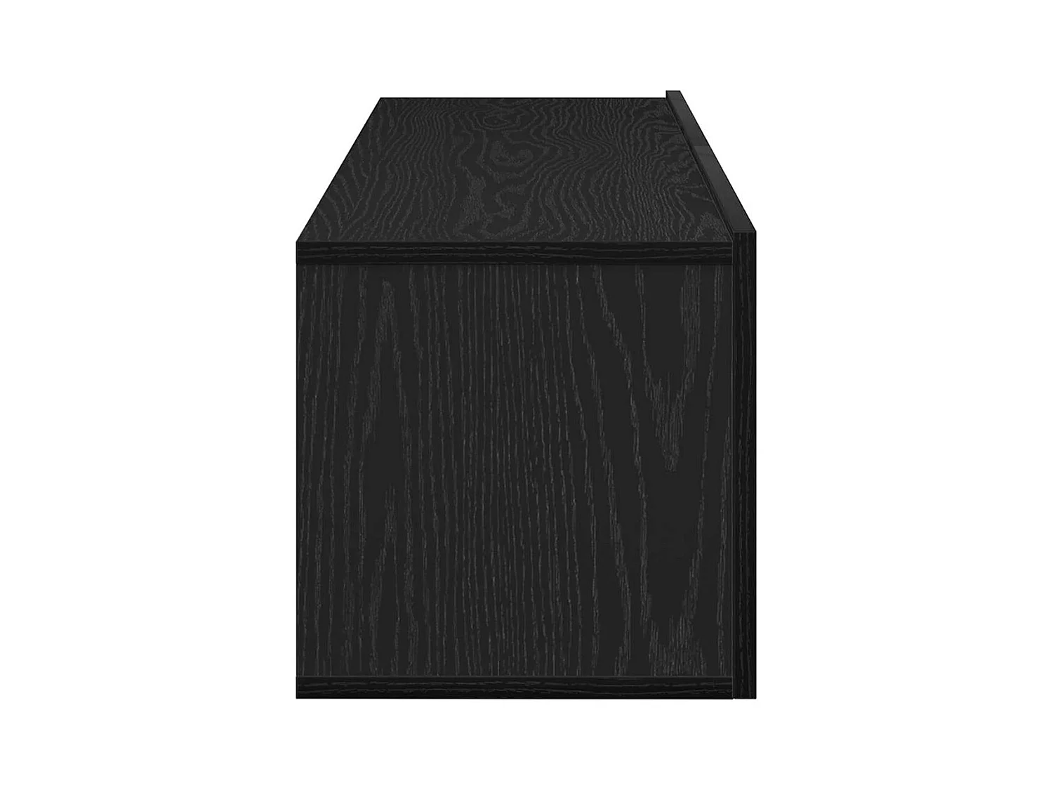 Meuble TV 2 pièces Noir 100 x 30 x 30 cm Bois d'ingénierie