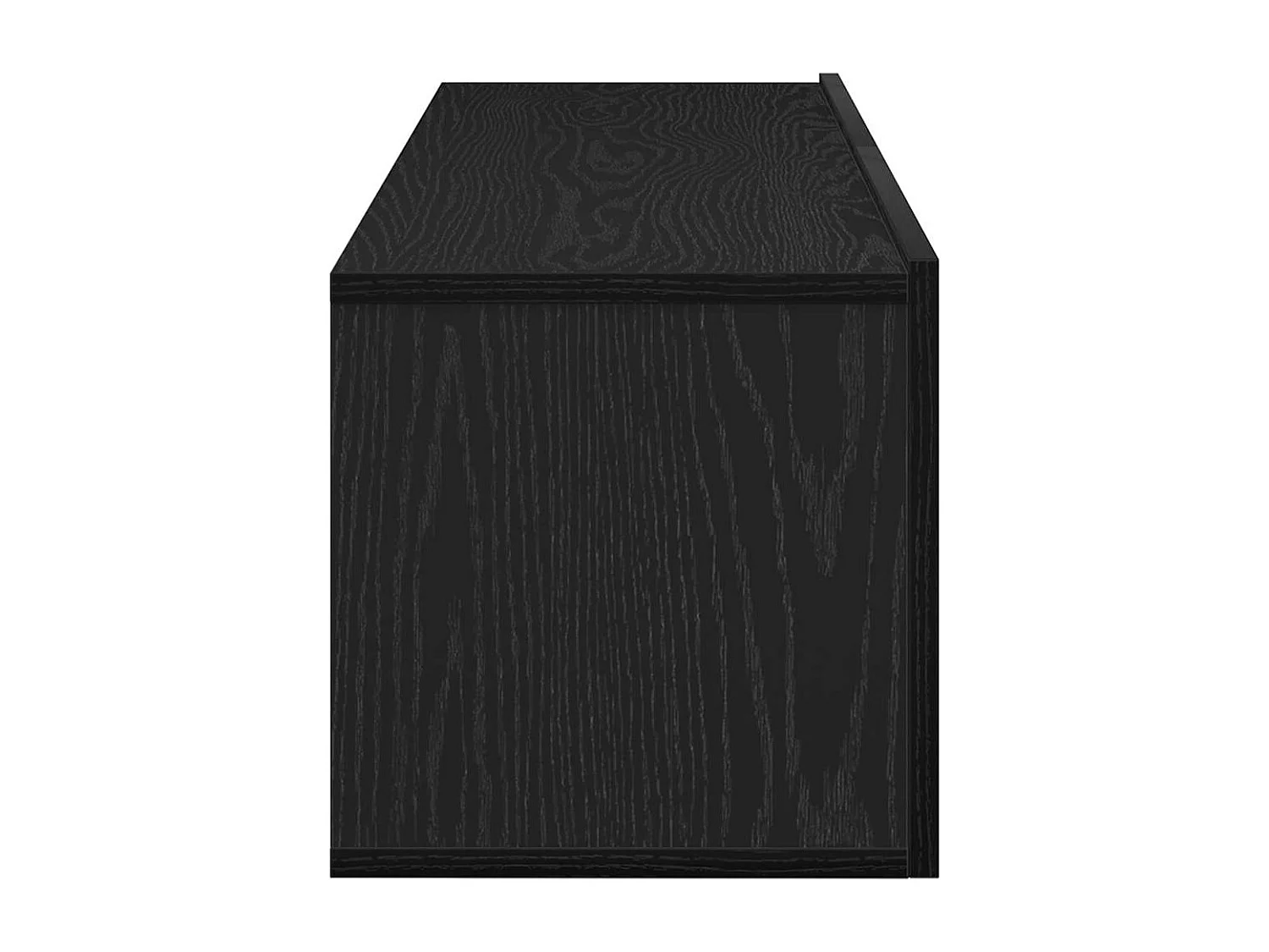 Meuble TV 2 pièces Noir 100 x 30 x 30 cm Bois d'ingénierie