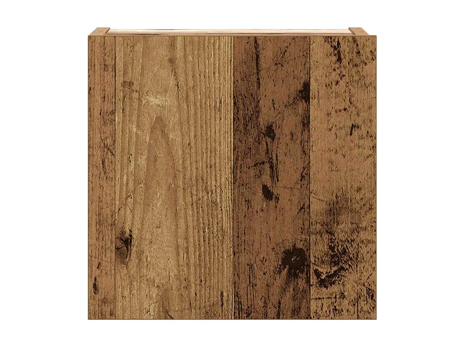 Ensemble de meuble TV mural 8 pièces vieux bois bois d'ingénierie