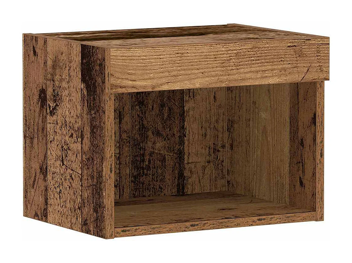 Meuble TV 2 pièces Bois ancien 40 x 30 x 30 cm Bois d'ingénierie