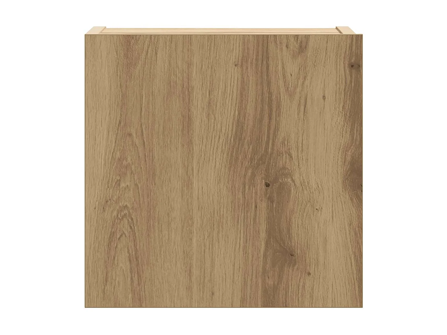 Ensemble de meuble TV mural 6 pièces chêne artisanal