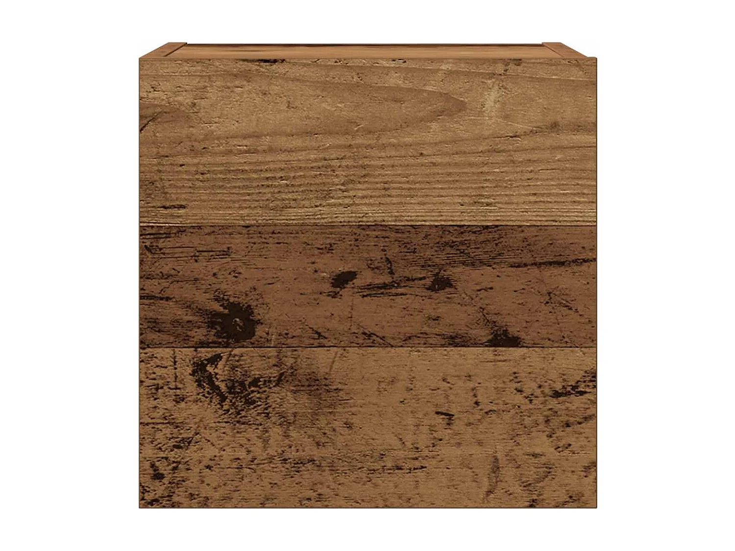 Ensemble de meuble TV mural 6 pièces vieux bois bois d'ingénierie