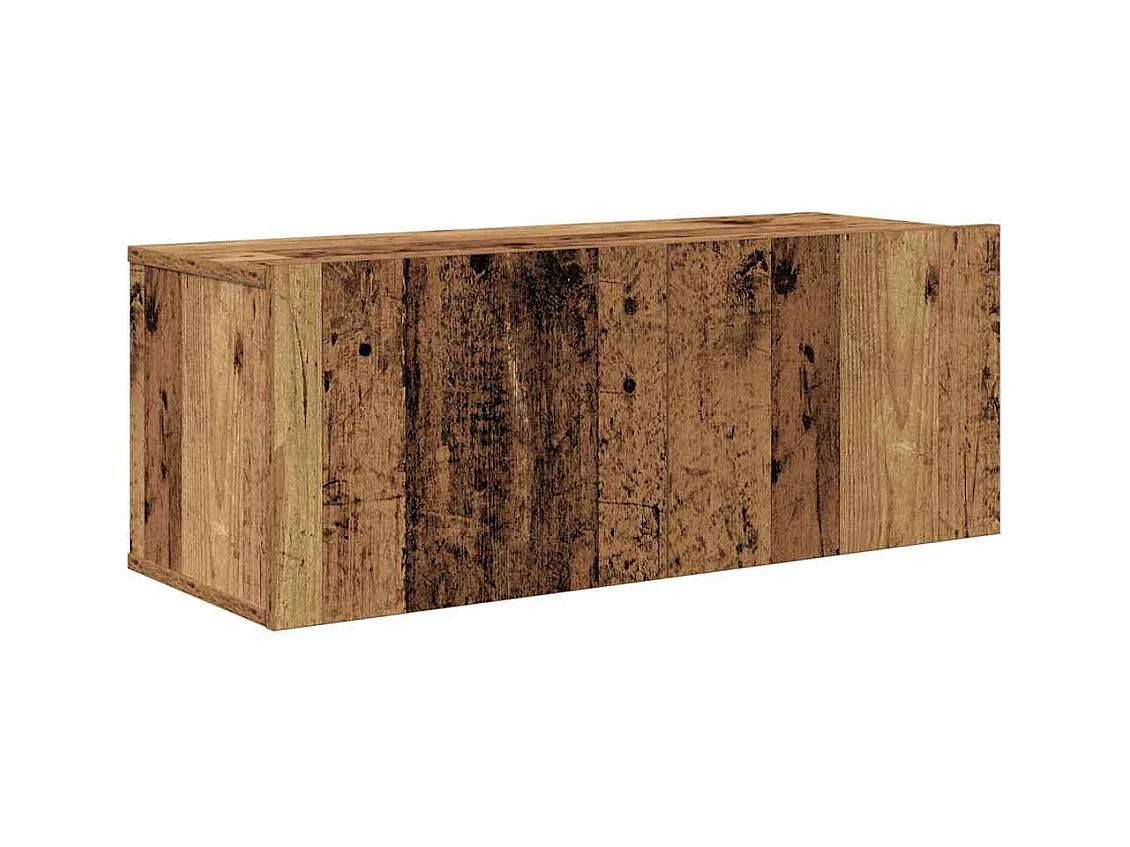 Ensemble meuble TV 8 pièces Bois ancien 80 x 30 x 30 cm