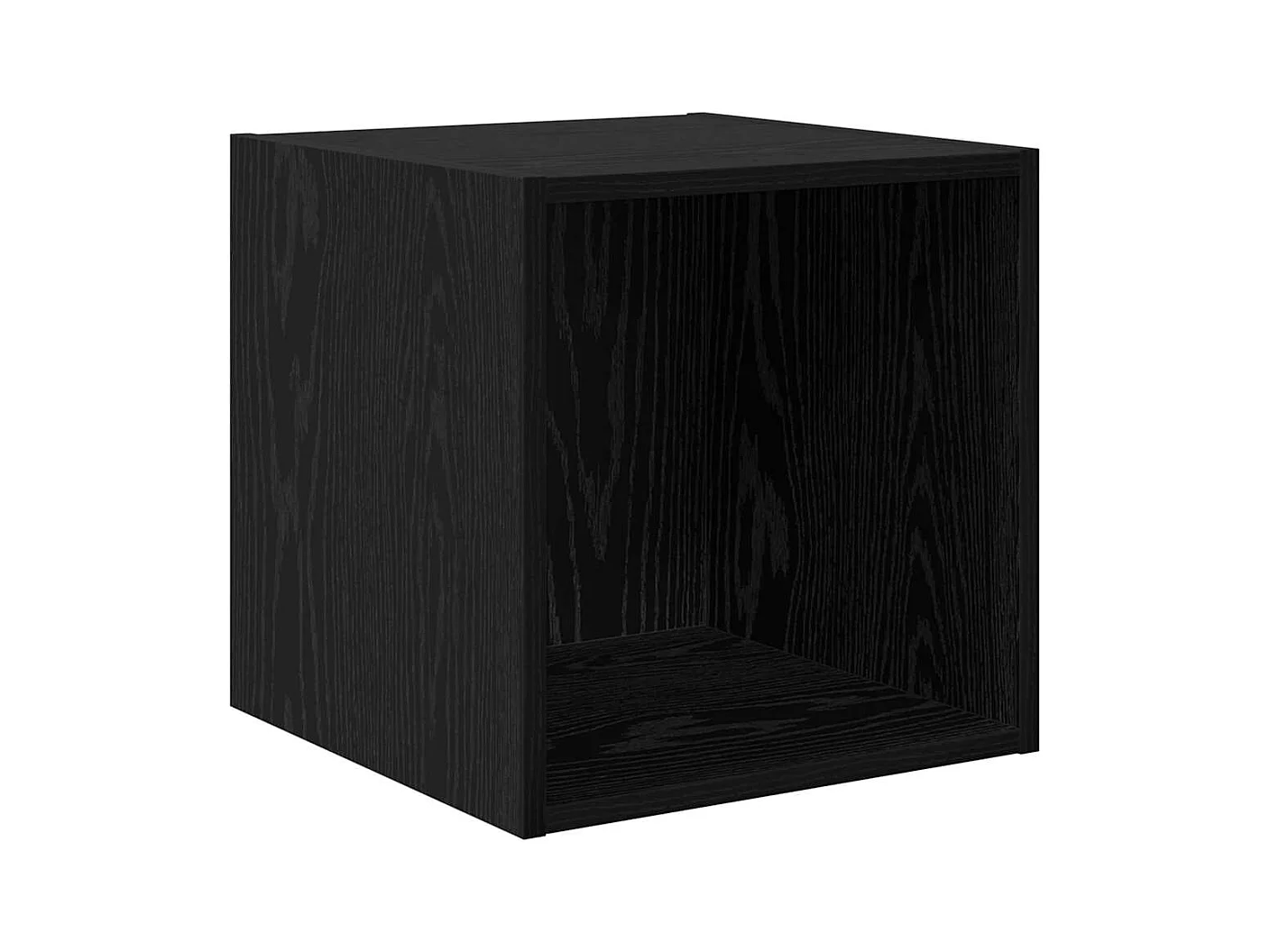Ensemble meuble TV 4 pièces Chêne noir 37 x 37 x 142.5 cm