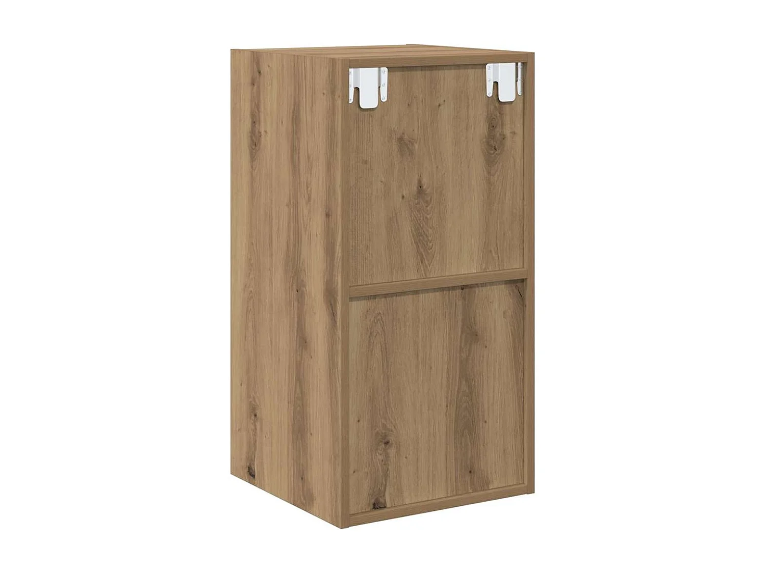 Meuble TV mural Montage mural chêne artisanal 37 x 37 x 72 cm