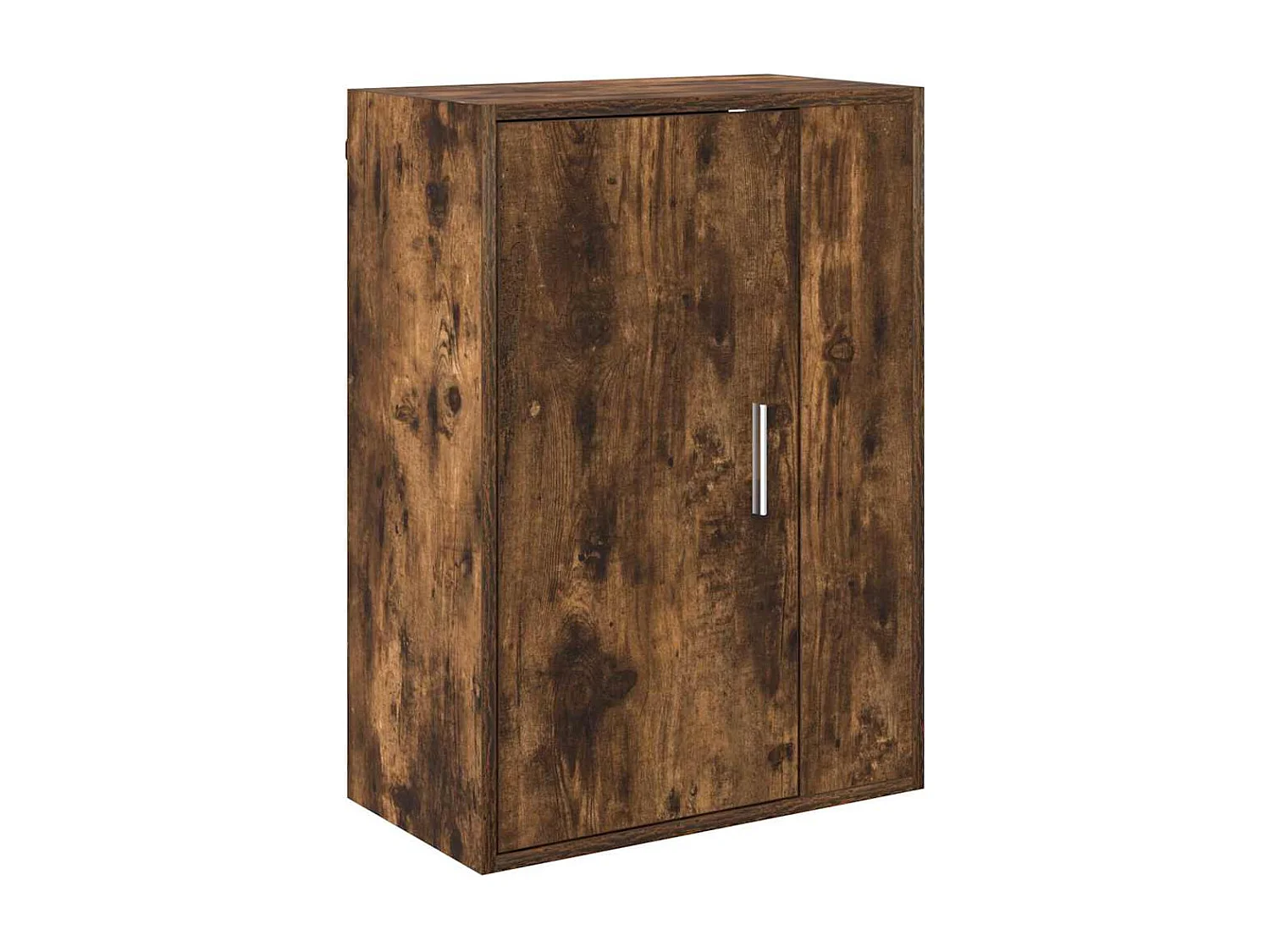 Juego de mueble de TV de 4 piezas 4 pcs roble ahumado