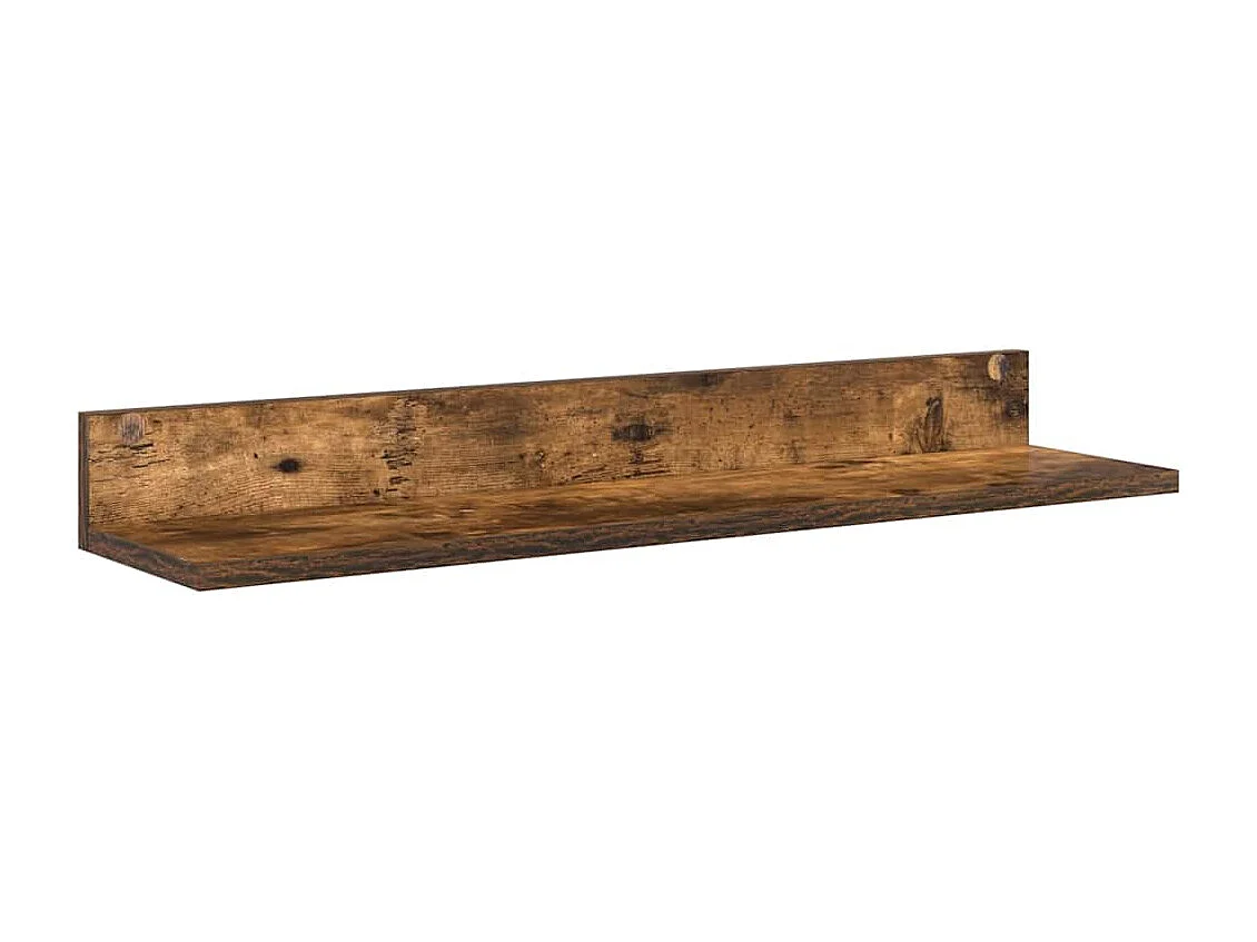 Ensemble de meuble TV 4 pièces Montage mural 4 pièces Chêne fumé