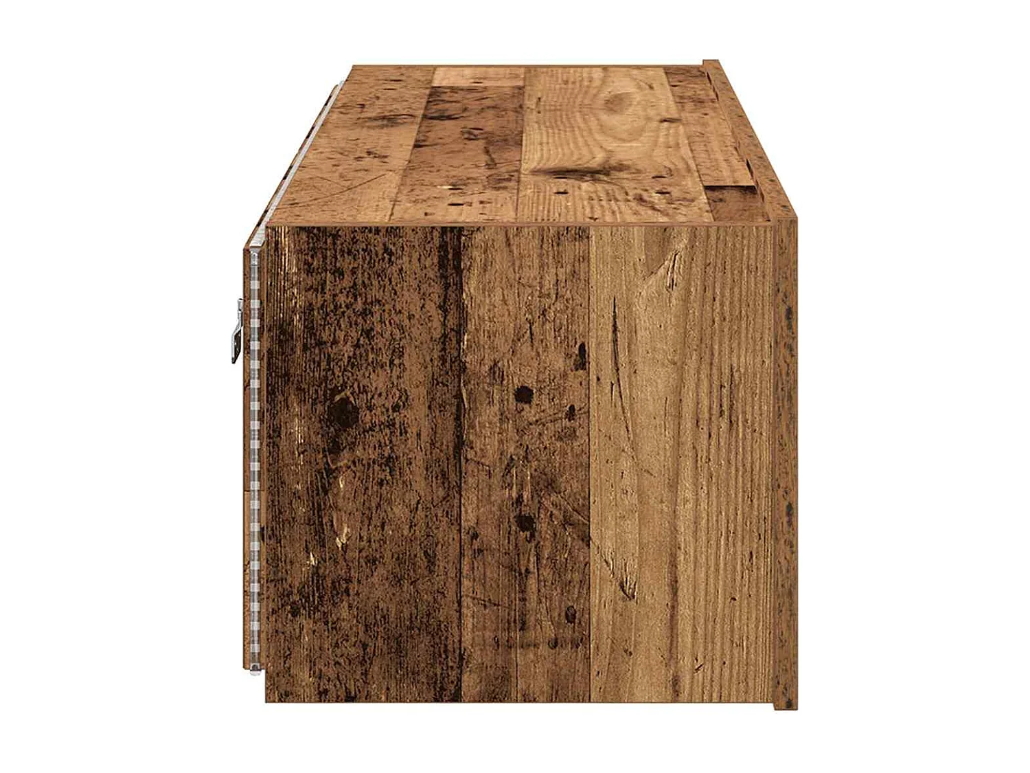 Meuble TV mural Bois ancien 100 x 35 x 31 cm Bois d'ingénierie