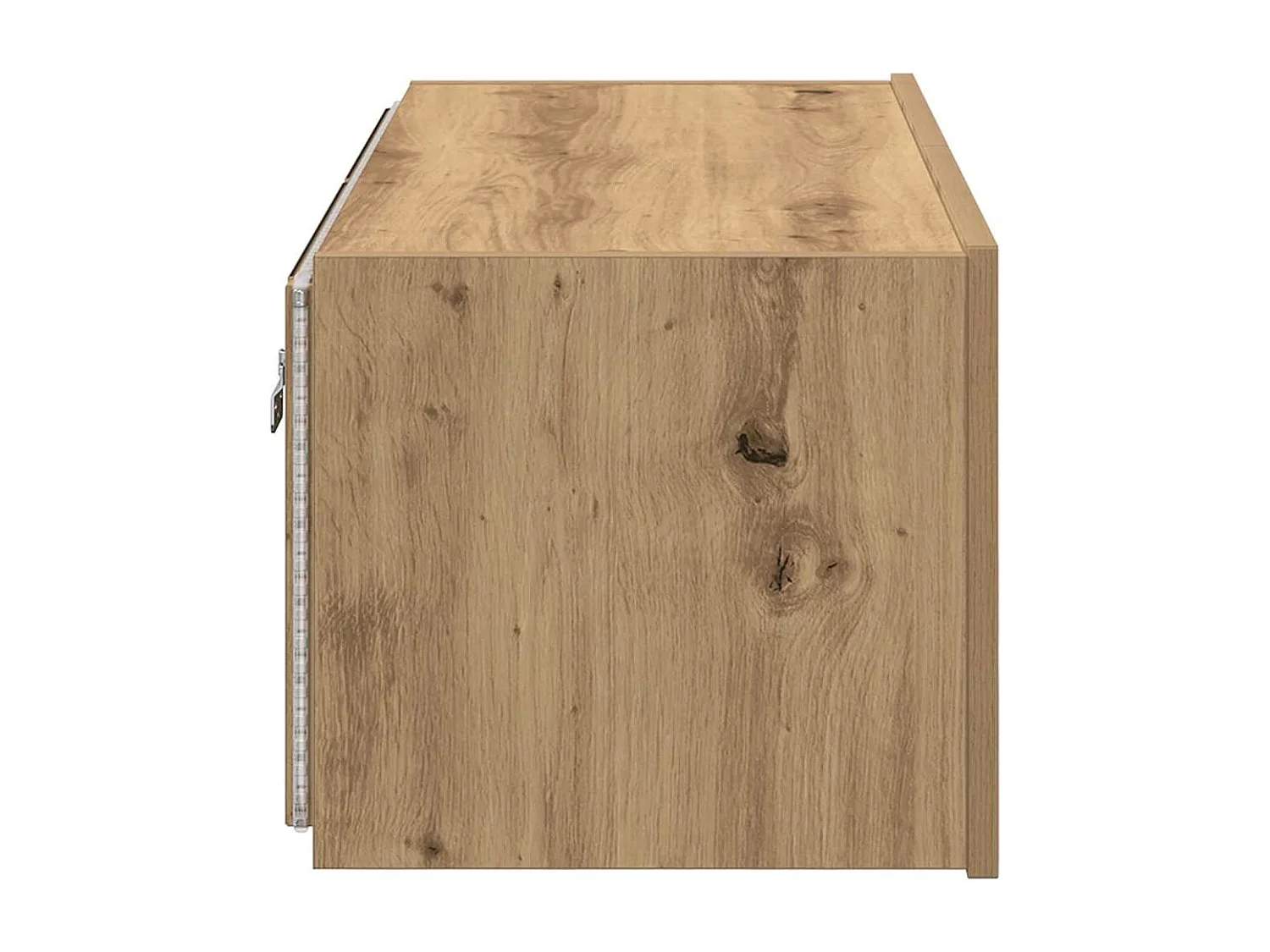 Meuble TV mural Montage mural chêne artisanal 80 x 35 x 31 cm