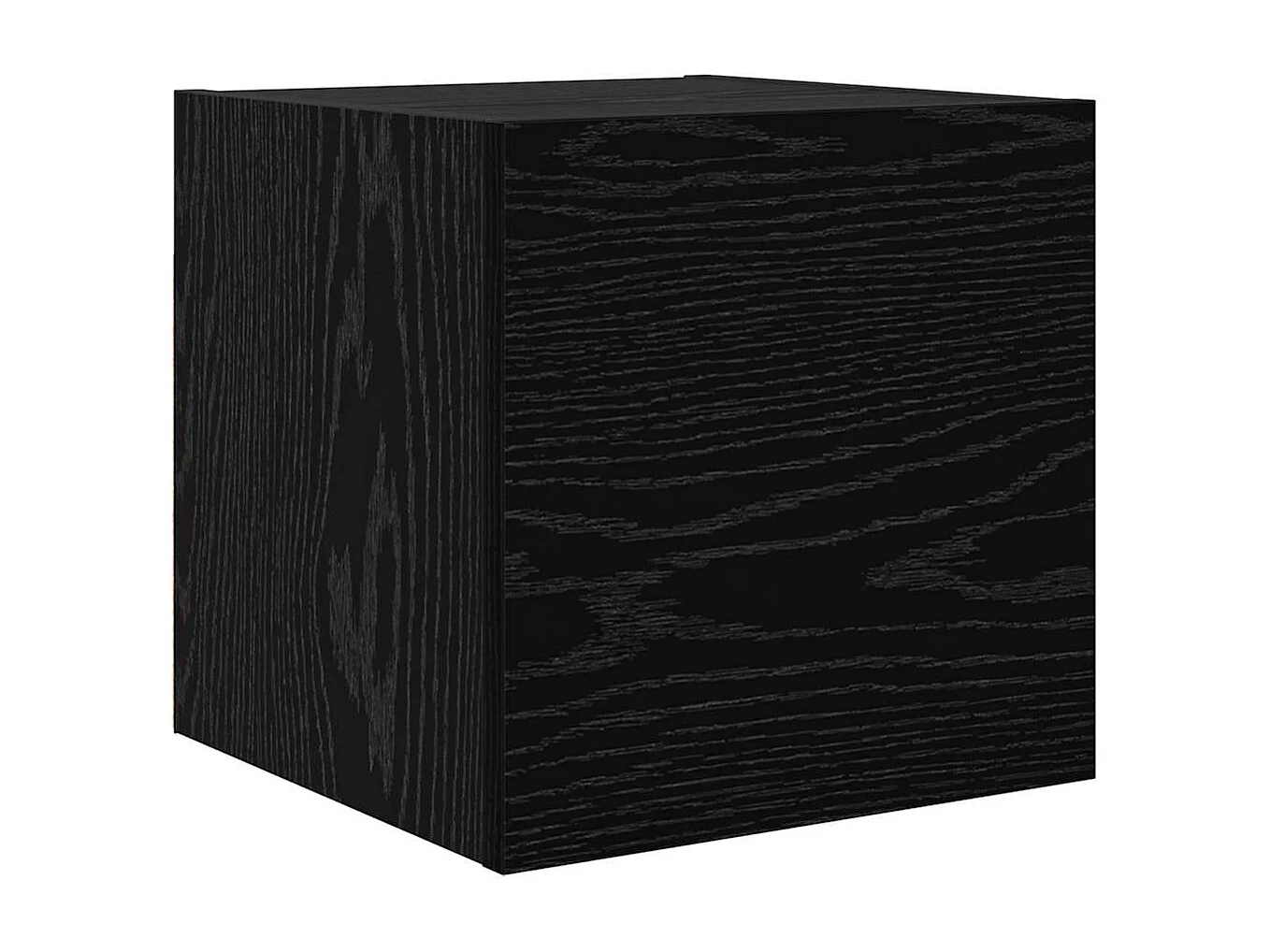 Conjunto de mueble de TV 9 pcs Roble negro 100 x 30 x 30.5 cm