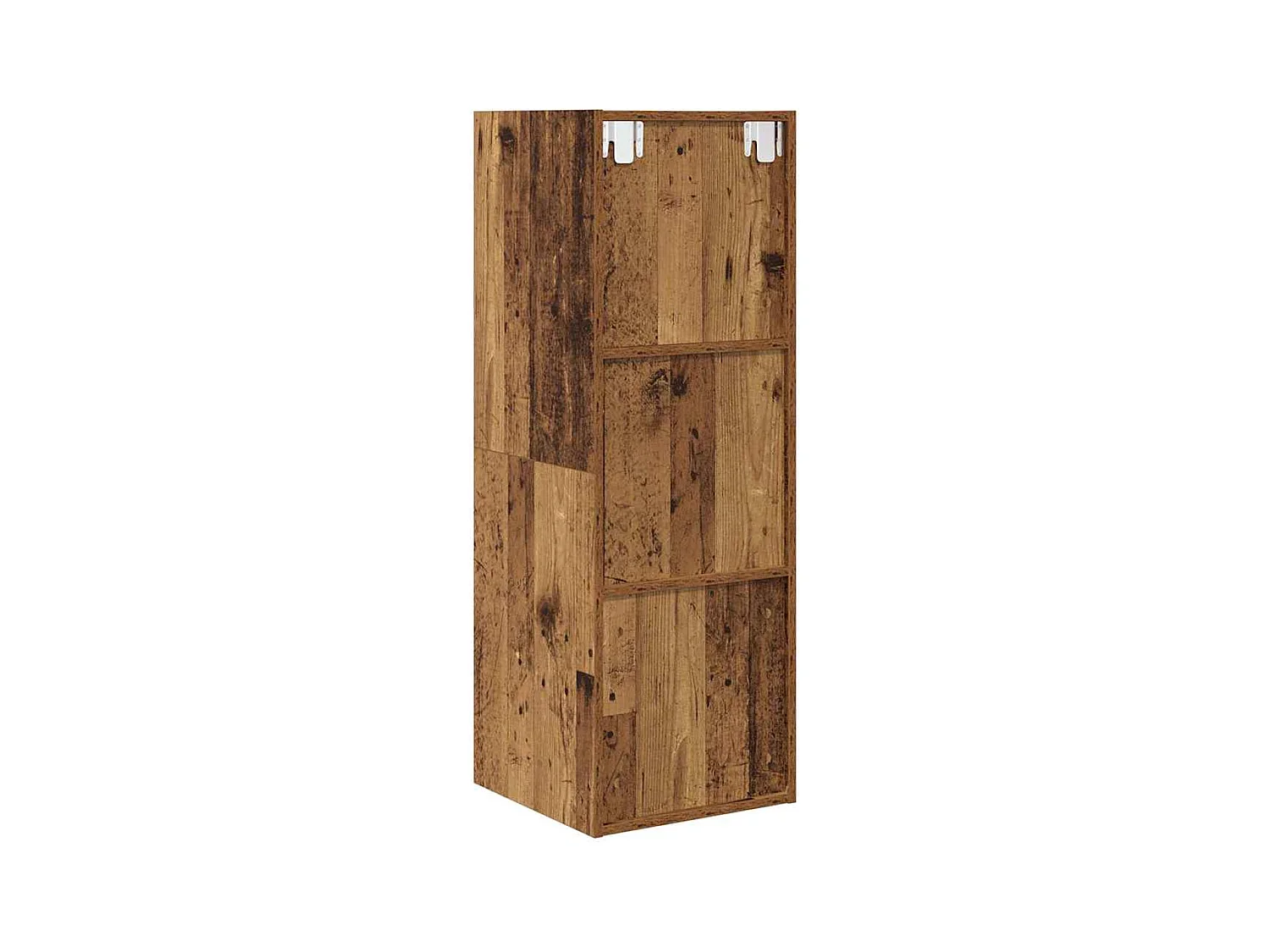 Meuble TV mural Bois ancien 37 x 37 x 107 cm Bois d'ingénierie