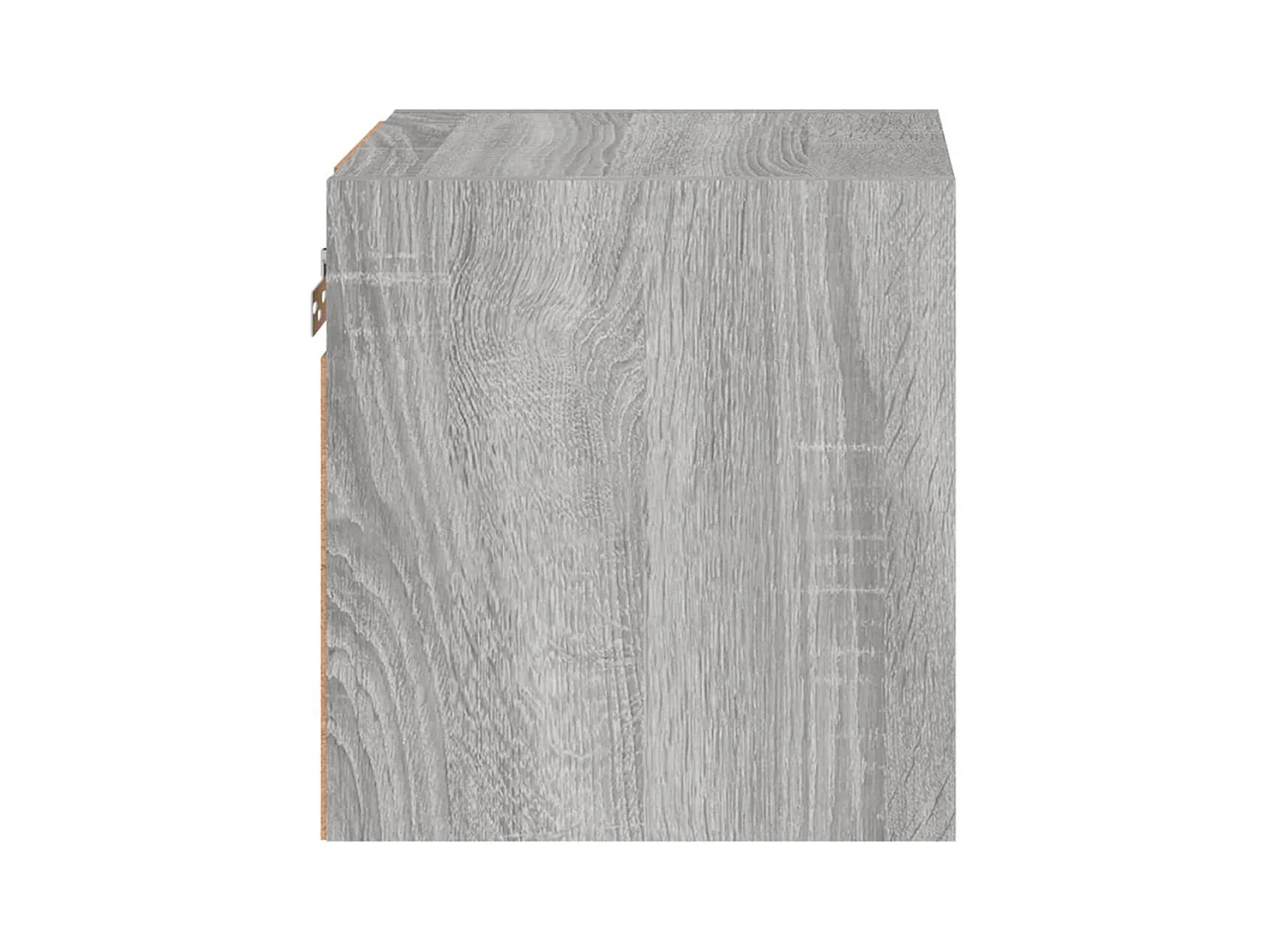 Meuble TV mural avec lumières LED sonoma gris 30x28,5x30 cm