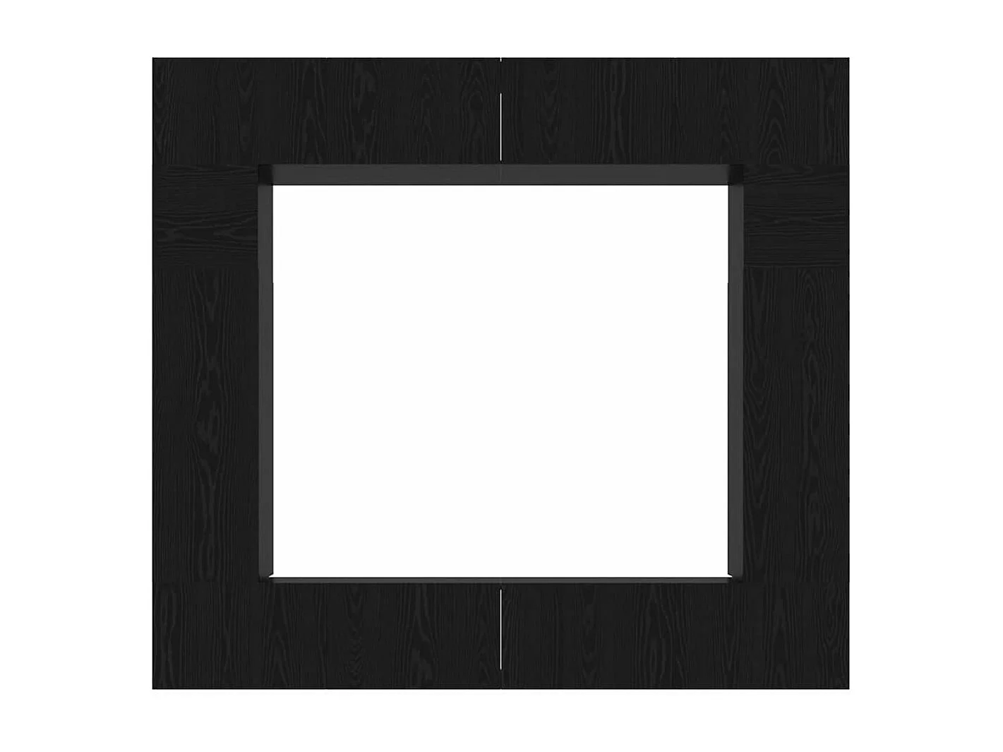 Ensemble meuble TV 8 pièces Chêne noir 100 x 30 x 30 cm
