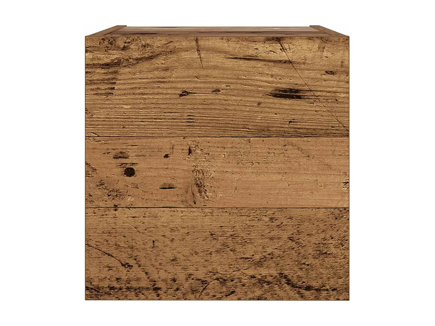 Meubles TV muraux 6 pièces vieux bois bois d'ingénierie