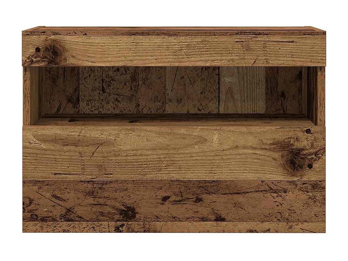 Meuble TV mural Bois ancien 60 x 30 x 40 cm Bois d'ingénierie