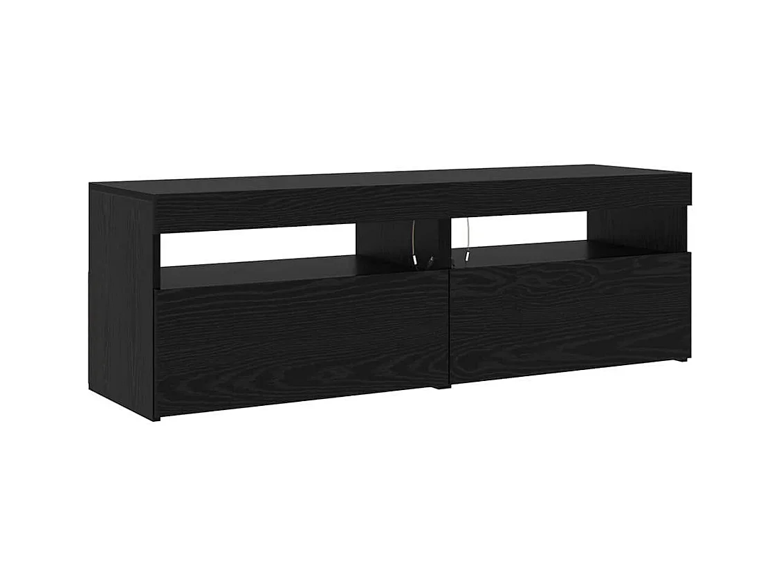 Ensemble de Meuble TV 3 pièces Chêne noir 240 x 35 x 40 cm