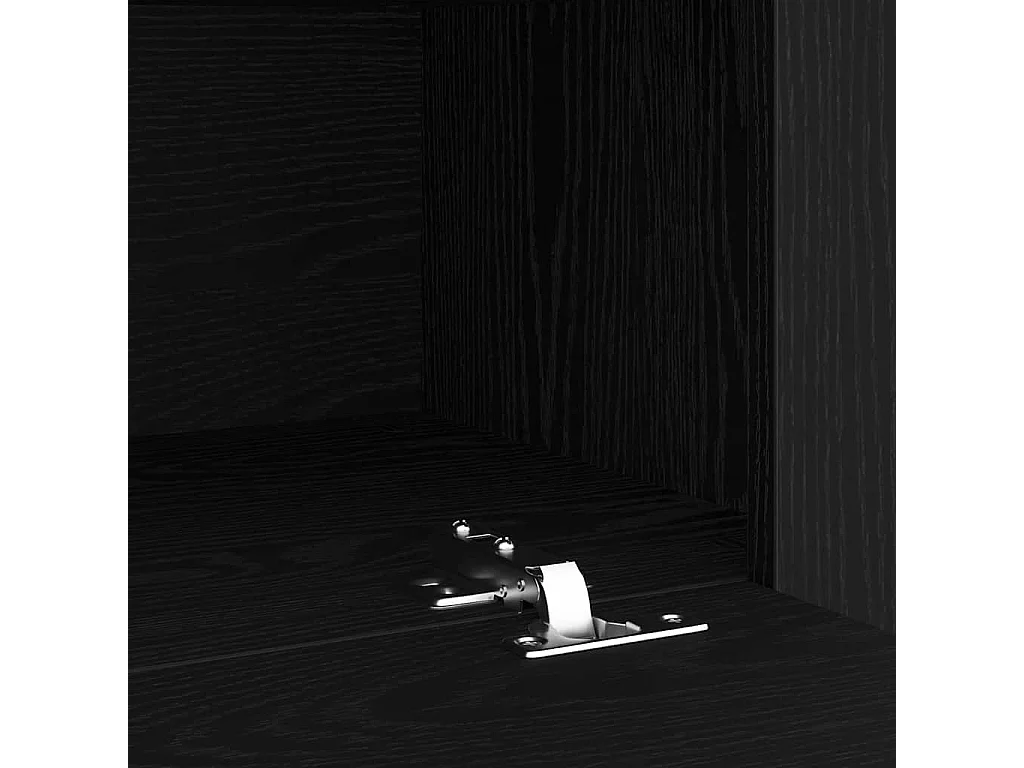 Ensemble de Meuble TV 3 pièces Chêne noir 240 x 35 x 40 cm