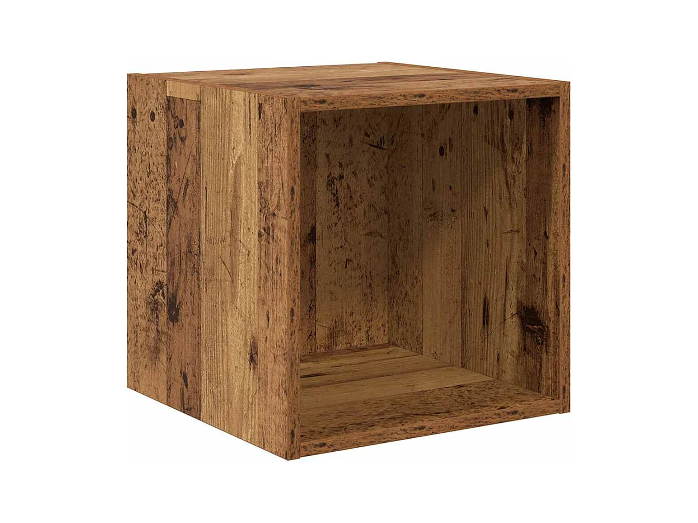 Ensemble meuble TV 4 pièces Bois ancien 37 x 37 x 72 cm