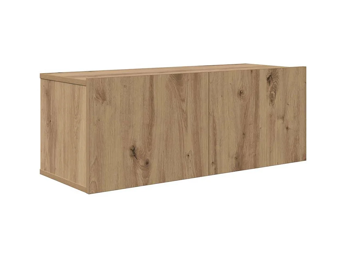 Conjunto de Estantes para TV 5 peças carvalho artisiano