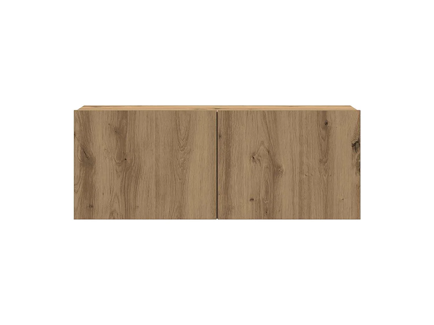 Meubles TV muraux 4 pièces chêne artisanal bois d'ingénierie