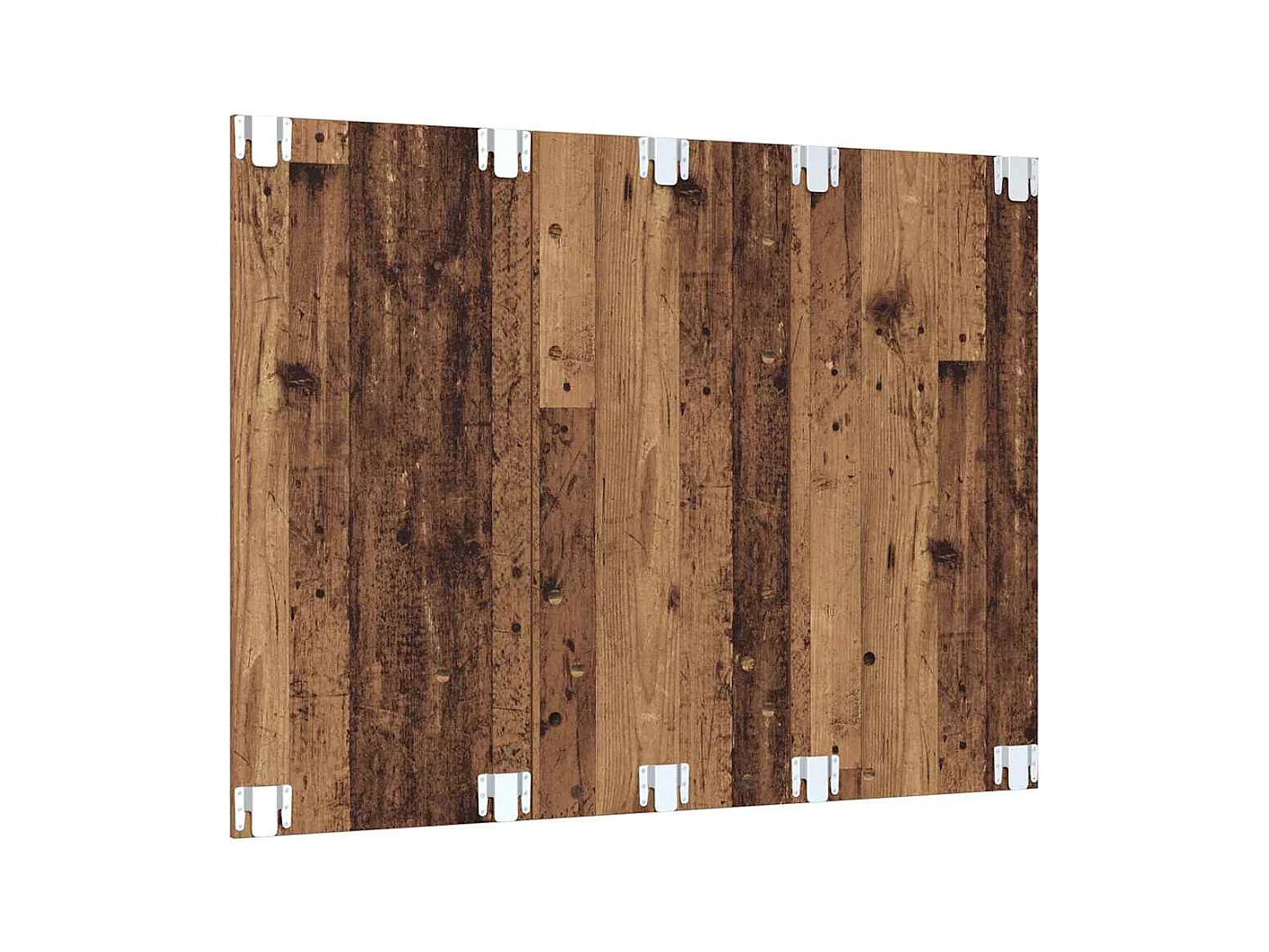 Meuble TV mural Bois ancien 120 x 23.5 x 90 cm