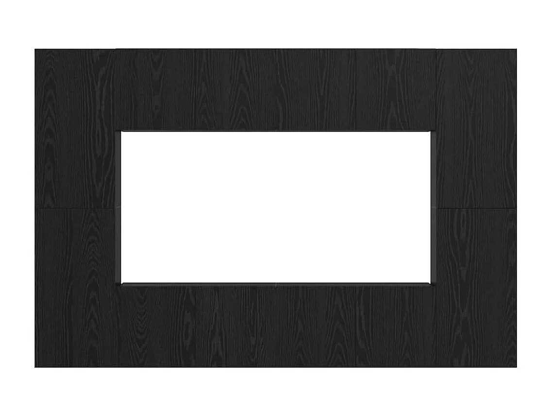 Ensemble meuble TV 8 pièces Chêne noir 60 x 30 x 30 cm