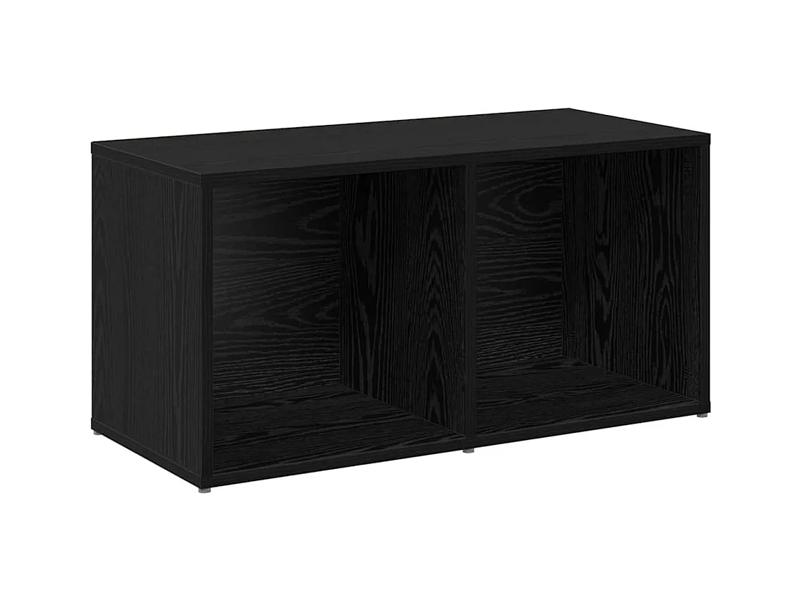 Ensemble meuble TV 4 pièces Chêne noir 37 x 35 x 72 cm