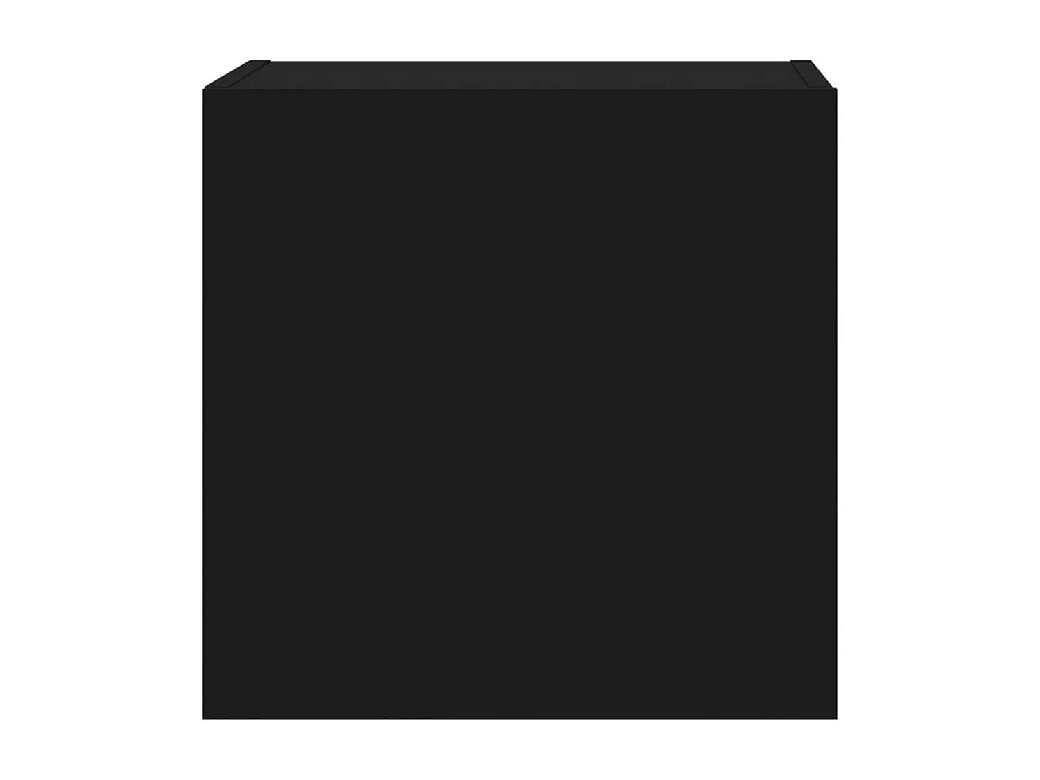 Meubles TV muraux 2 pièces noir 40,5x30x40 cm bois d'ingénierie