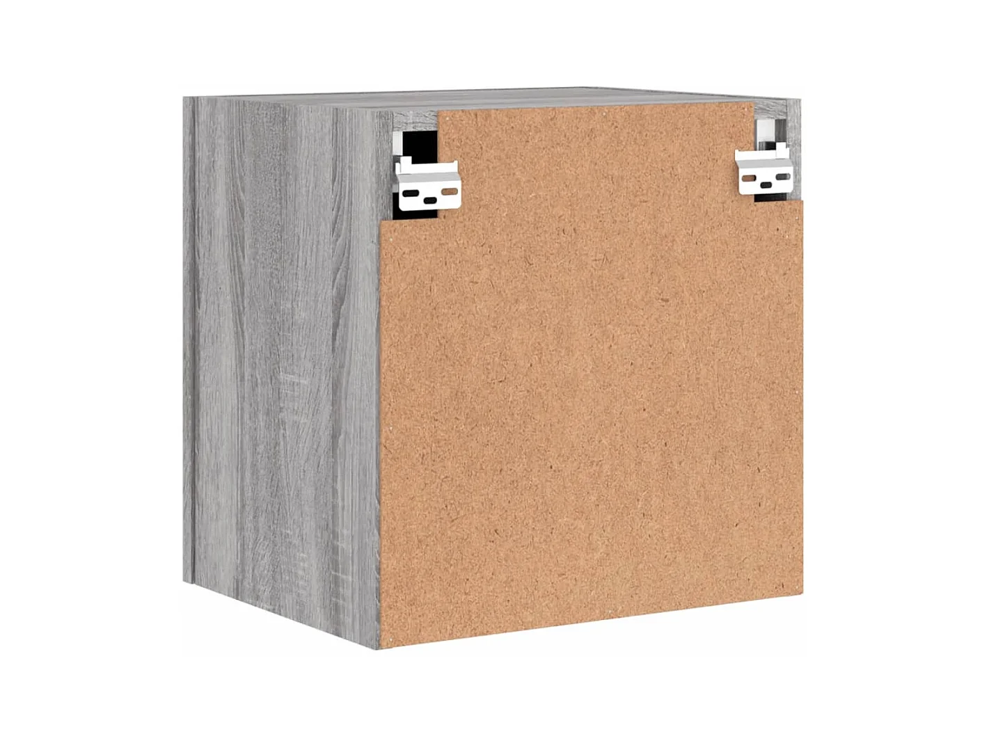 Meuble TV mural sonoma gris 40,5x30x40 cm bois d'ingénierie