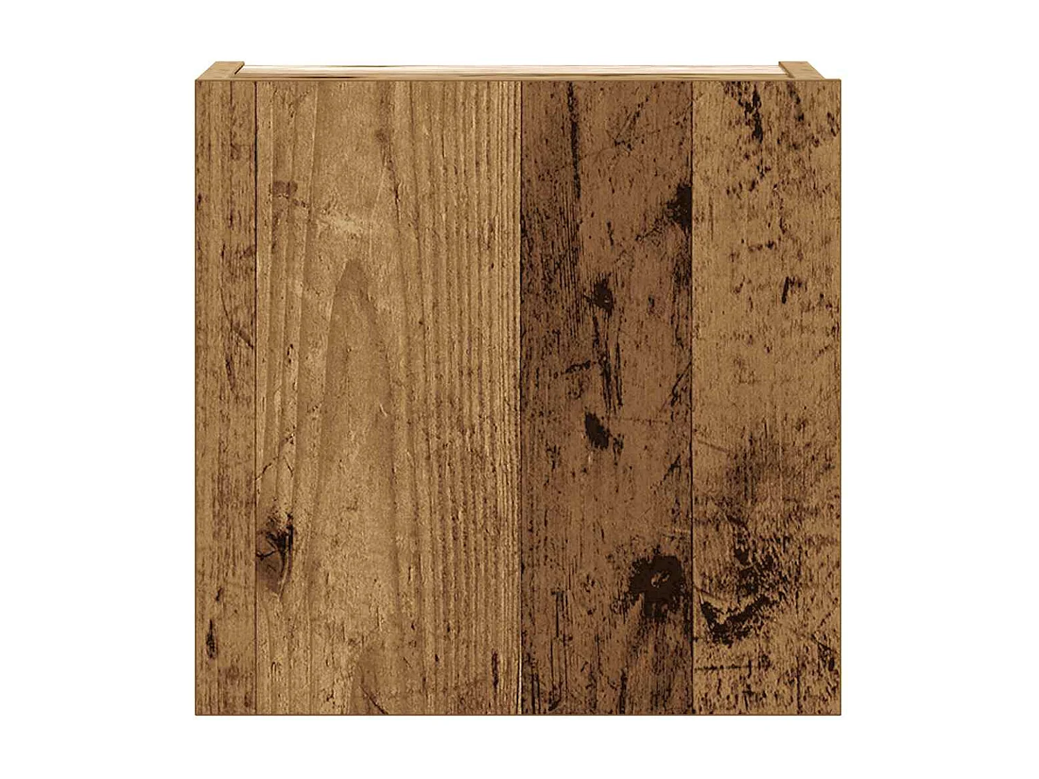 Ensemble de meuble TV mural 5 pièces vieux bois bois d'ingénierie