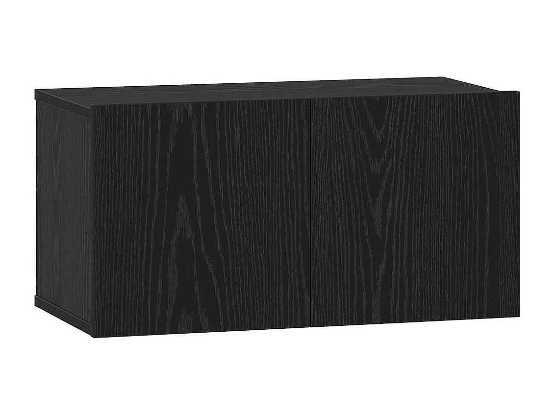 Ensemble meuble TV 6 pièces Chêne noir 60 x 30 x 30 cm