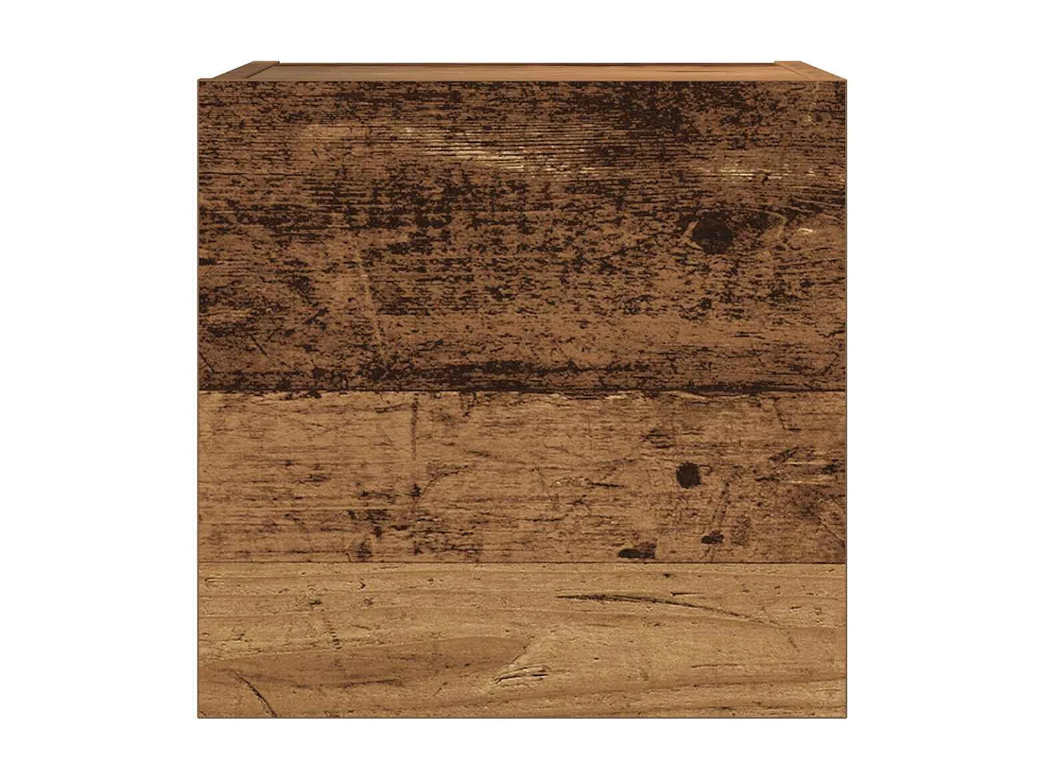 Ensemble de meuble TV mural 7 pièces vieux bois bois d'ingénierie